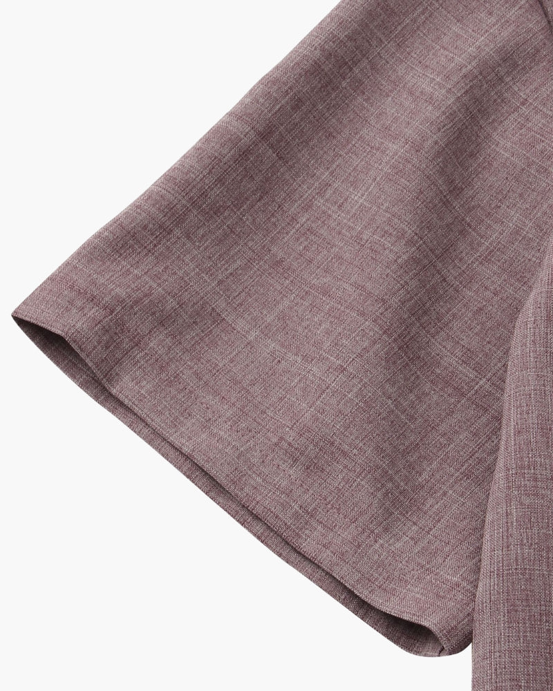 The Mark Mandarin-Collar Polo